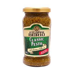 SALSA DE ALBAHACA CLASICA FILIPPO BERIO FRASCO 190  GR.