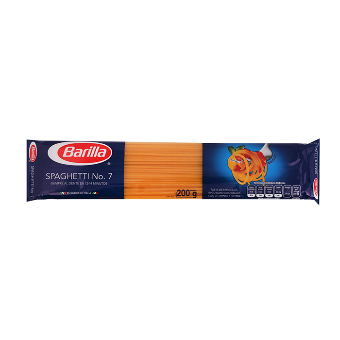 PASTA PARA SOPA  SPAGHETTI GRANDE BARILLA 200  GR.