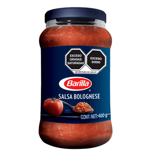 SALSA BARILLA BOLOGNESE FRASCO 400  GR.