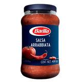 SALSA BARILLA ARRABIATA FRASCO 400  GR.