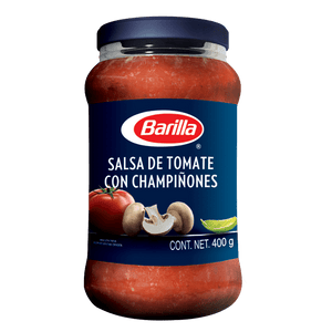 SALSA BARILLA CHAMPIÑONES FRASCO 400  GR.