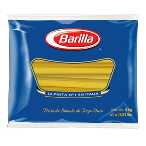 PASTA FETTUCCINE BARILLA 4  KG.