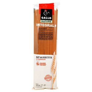 PASTA  INTEGRAL SPAGHETTI GALLO 450  GR.