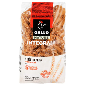 PASTA  INTEGRAL HÉLICES GALLO 450  GR.