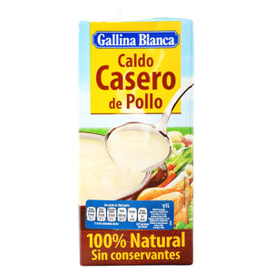 CALDO CASERO DE POLLO GALLINA BLANCA TETRA 1  LT.