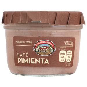 PATE DE PIMIENTA CASA TARRADELLAS TARRO 125  GR.