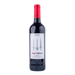 VINO TINTO TEMPRANILLO SAN VALERO 750  ML.