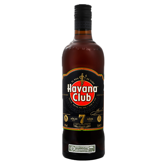 RON AÑEJO HAVANA CLUB 7 AÑOS 700  ML.