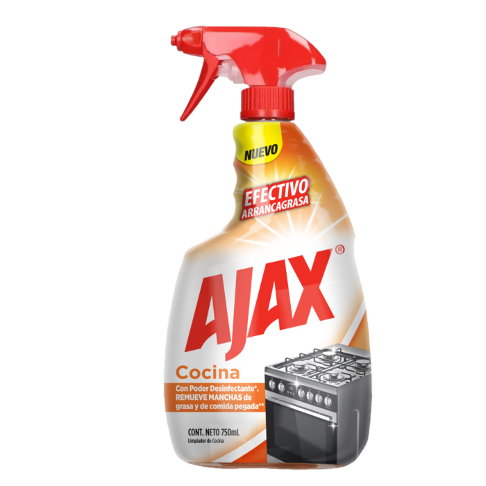 LIMPIADOR LIQUIDO AJAX COCINA 750  ML.