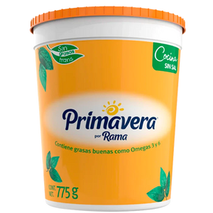 MARGARINA PRIMAVERA SIN SAL 775  GR.