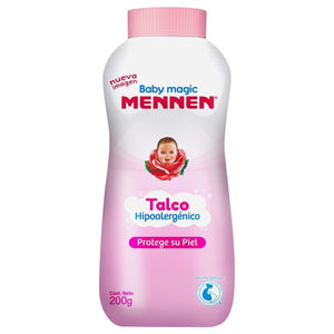 MENNEN BABY MAGIC TALCO HIPOALERGÉNICO 400  GR.